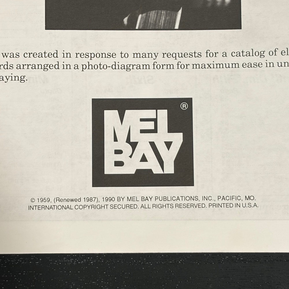 Mel Bay Gospel Guitar Method Vol 1 and Guitar Chords Instruction Book Lot - Picture 6 of 7